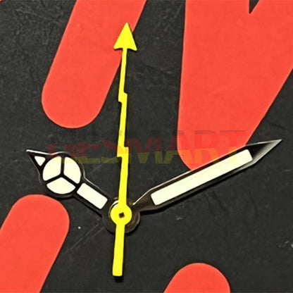 Silver Trim C3 Super Lume Watch Hands for Diving SKX007/SBBN NH35 NH36 Movement