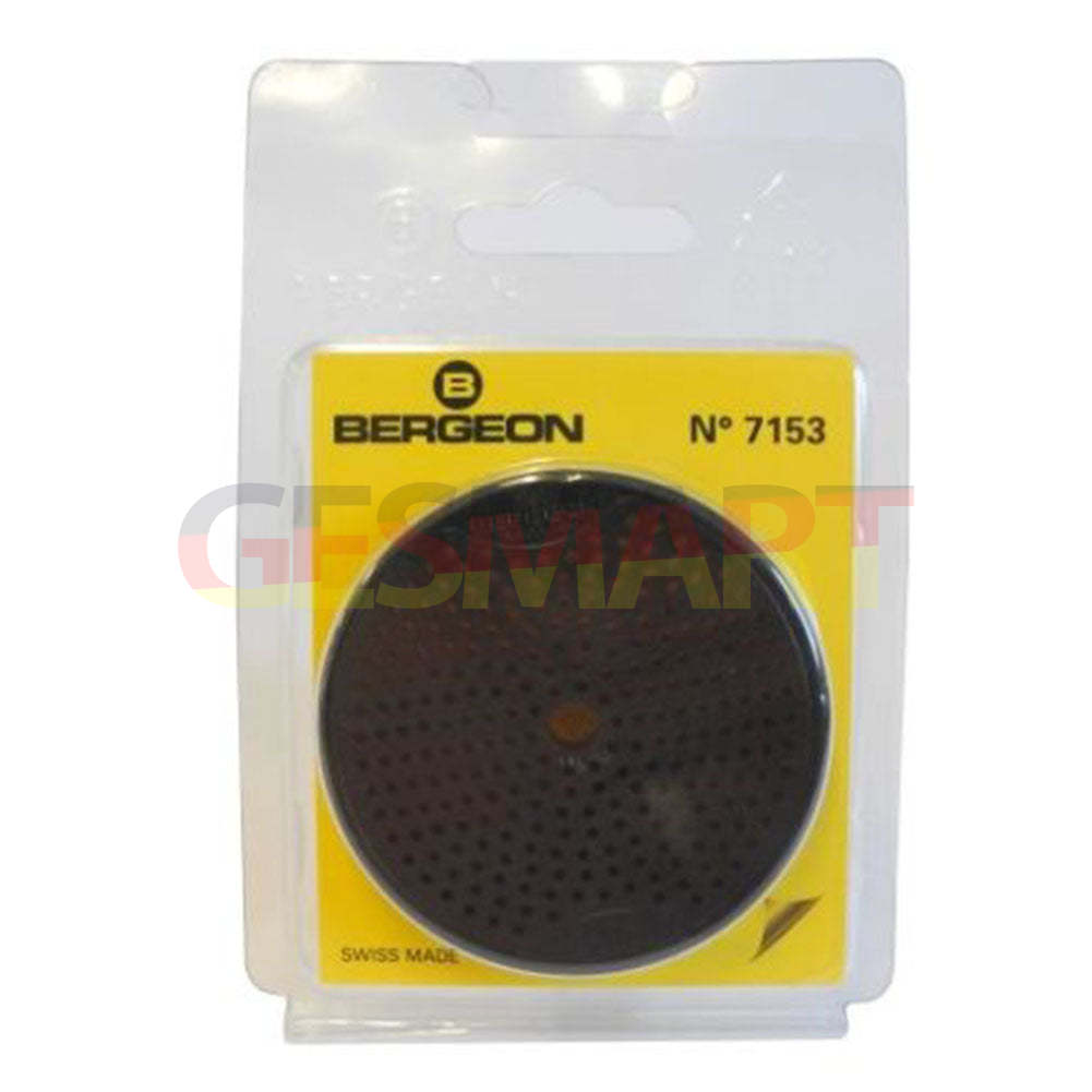 Bergeon 7153 base support for watch dials, durable watch work pad for precise repairs