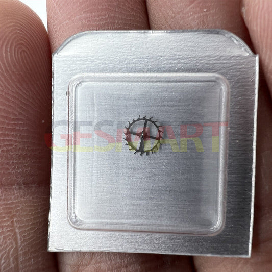 Escape wheel for Miyota 9015 9100 watch movement, precise replacement part enhancing time accuracy.