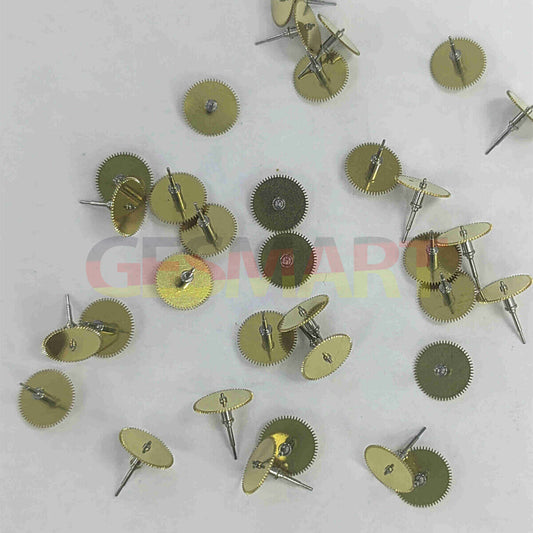 Small second hand for Swiss Made Ronda Z60 watch movement, precise repair part.