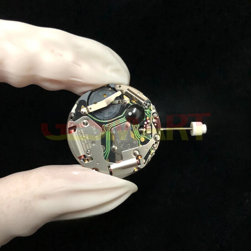 Swiss ISA 8162 quartz movement for watch repair, date display at 4/6, reliable Original brand component