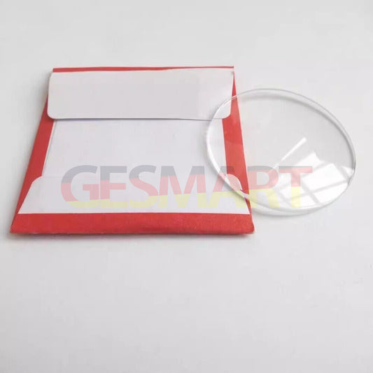 Verre minéral de remplacement pour montre ronde de 1,0 mm d'épaisseur, dôme simple, 16 à 27 mm