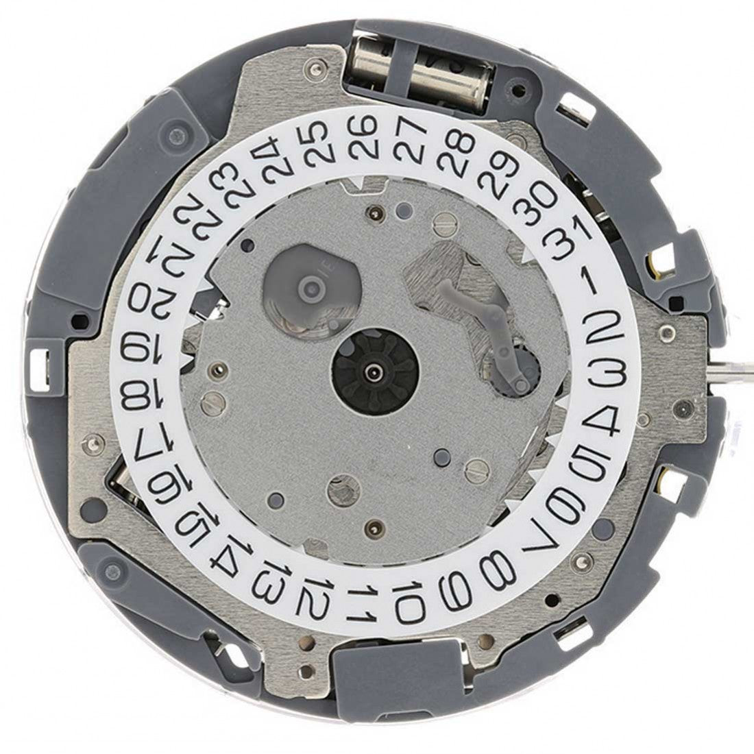 Miyota 0S11 Japan quartz movement watch mechanism for precision timekeeping.