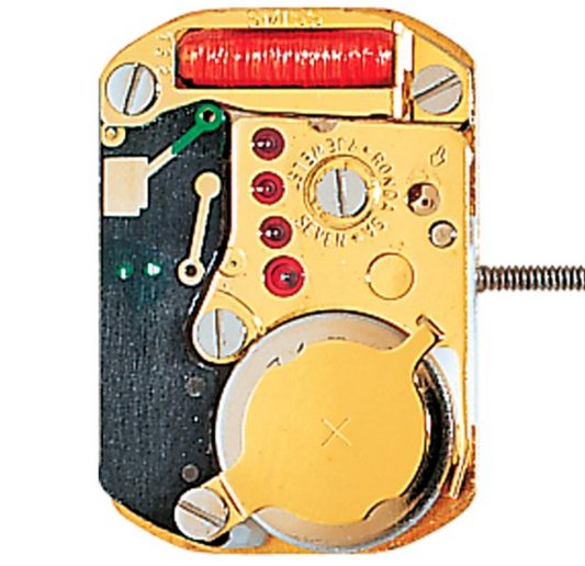 Ronda 1032 quartz watch movement, precise timekeeping component for wristwatches, Swiss brand.