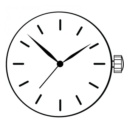 Mouvement de montre à quartz 3 aiguilles Ronda 1063