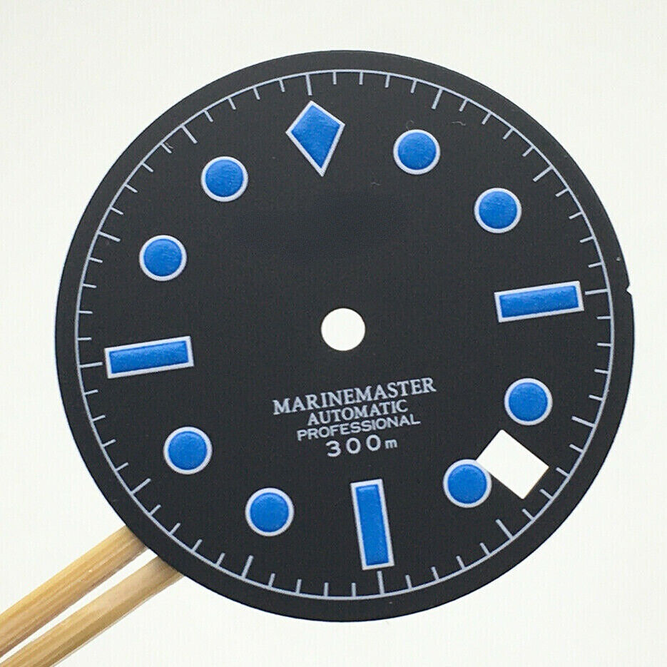 Cadran de montre lumineux de 28,5 mm, adapté au mouvement NH35, pièces de rechange