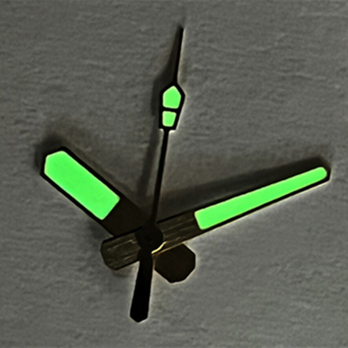 Aiguilles de montre C3 Super Lume avec garniture dorée pour mouvement SRP777 SKX/SBBN NH35 NH36