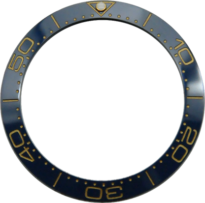 Anillo de bisel cerámico de 38mm para reloj, anillo insertable para bisel para caja de reloj GMT de 40mm