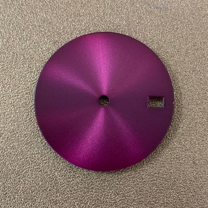 28,5 mm Zifferblatt glänzte für NH35 Uhrwerk Uhrenteile KEIN Kalender