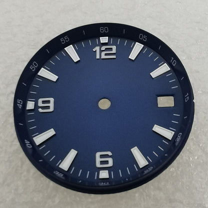 31mm Watch Dial with Lume Suitable for NH35 NH36 Movement With Inner Ring