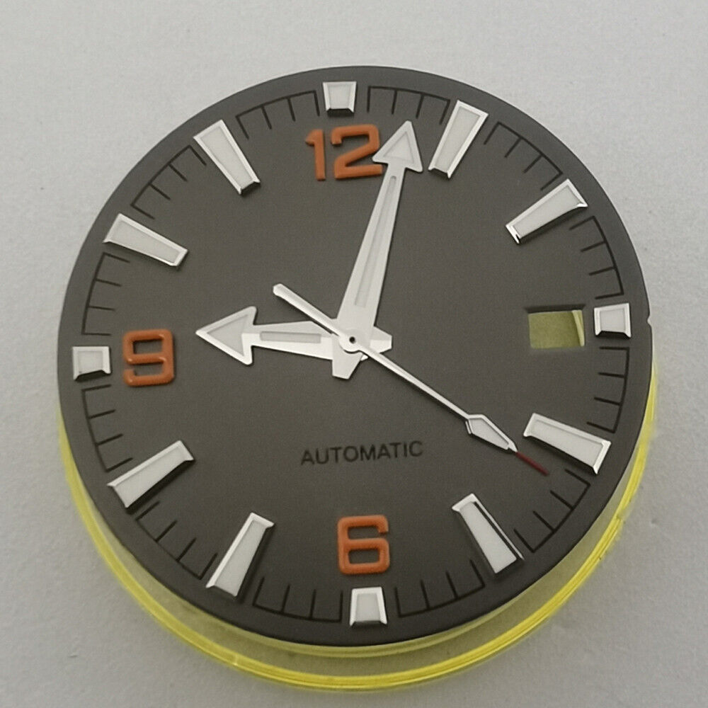 Nouvelle montre Hippocampus 600 31 mm, cadran vert lumineux, compatible avec le mouvement NH35