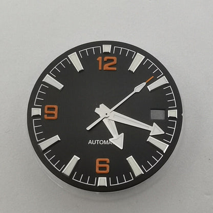 Nouvelle montre Hippocampus 600 31 mm, cadran vert lumineux, compatible avec le mouvement NH35