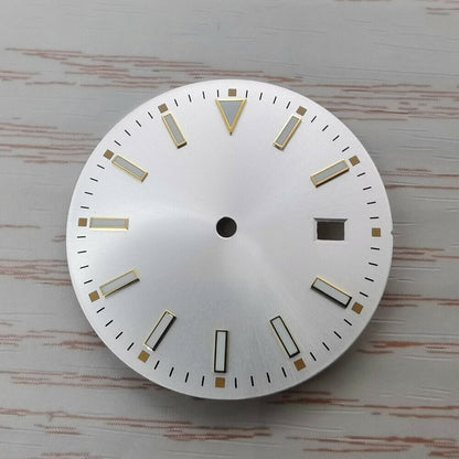 33.50mm Multi-color Watch Dial Blue Lume Suitable for NH36 Movement #09
