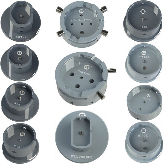 Individueller Standard-Uhrwerkhalter der Bergeon 7100-Serie für ETA-Uhrwerke