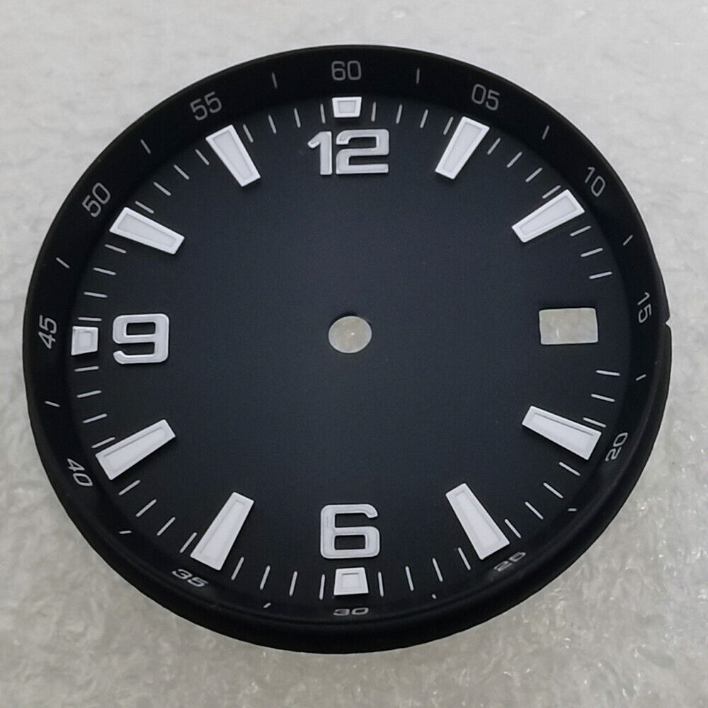 31mm Watch Dial with Lume Suitable for NH35 NH36 Movement With Inner Ring