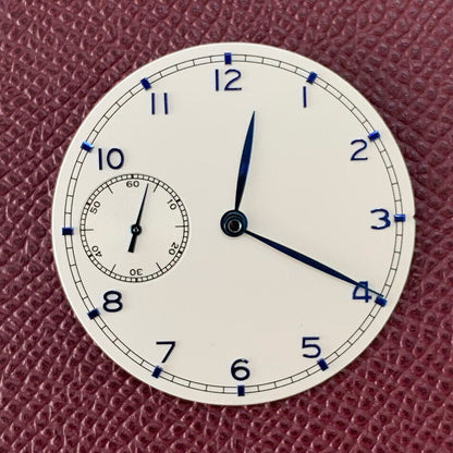 37 mm Zifferblatt, geeignet für 6497 Seagull 3600 Uhrwerk, Ersatz von Uhrenteilen