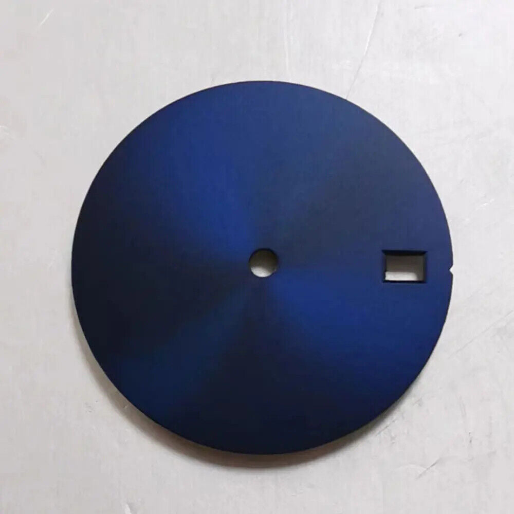 לוח שעון מתוקן 28.5 מ"מ ללא זוהר עם לוח שנה יחיד מתאים למנגנון NH35/36