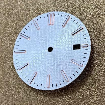 Cadran de montre lumineux de 31,8 mm, adapté au mouvement NH35, pièces de rechange