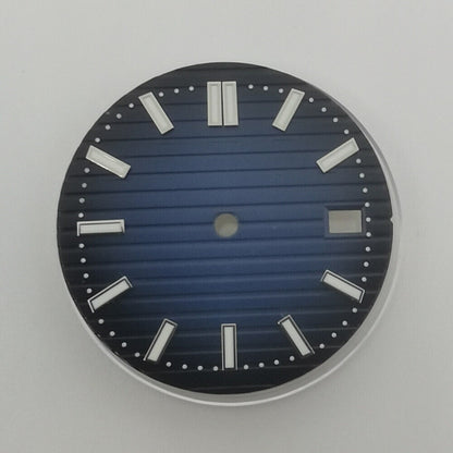 Nouveau cadran de montre 29,7 mm vert lumineux adapté au mouvement NH35 NH36 #B-6