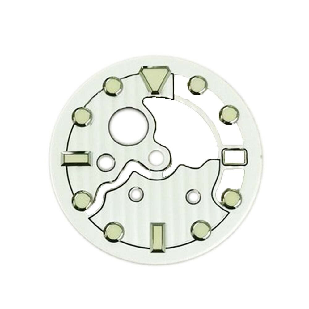 Cadran lumineux creux C3 de 28,5 mm pour mouvement NH35/NH36 pour date à 3 heures