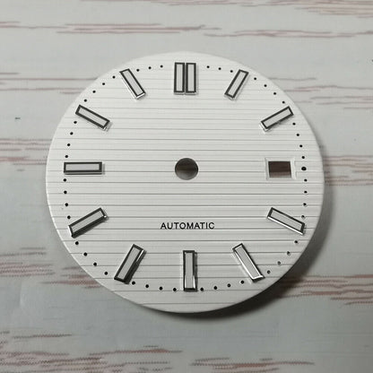 31.7mm watch dial for ETA2824 Miyota 8200 movement, sleek design