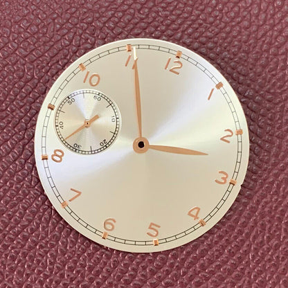 37 mm Zifferblatt, geeignet für 6497 Seagull 3600 Uhrwerk, Ersatz von Uhrenteilen