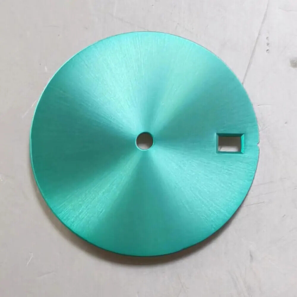 לוח שעון מתוקן 28.5 מ"מ ללא זוהר עם לוח שנה יחיד מתאים למנגנון NH35/36