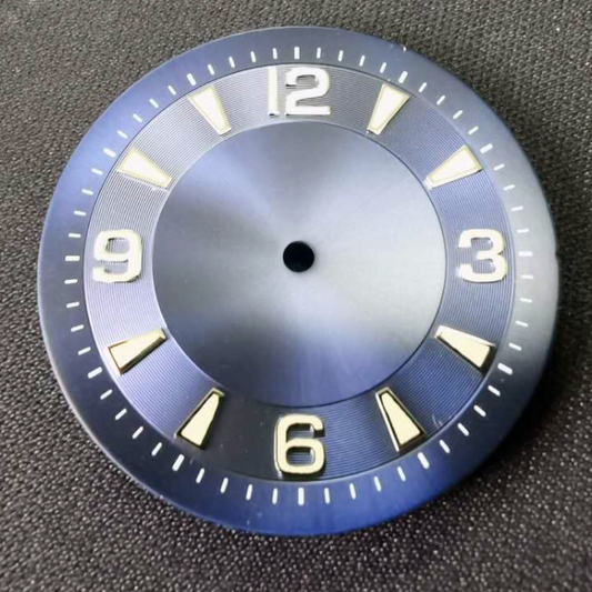 1. 33mm watch dial with luminous markers for ETA 2836 and Miyota 8200/8215 movements by Mingzhu.  