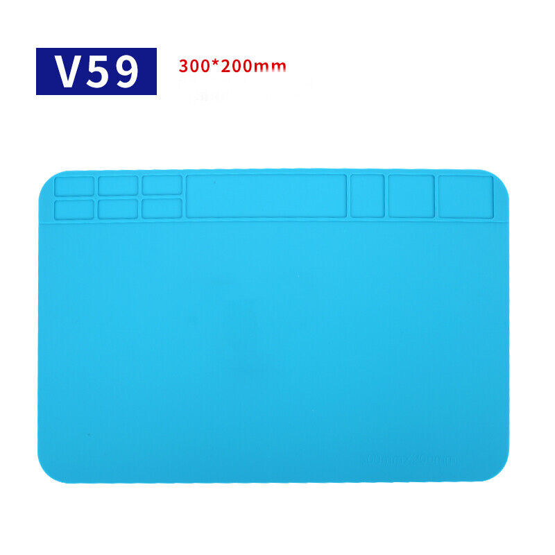 Heat-Resistant Soldering Station Silicon Soldering Watch Repair Mat Work Pad