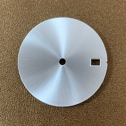 28,5 mm Zifferblatt glänzte für NH35 Uhrwerk Uhrenteile KEIN Kalender
