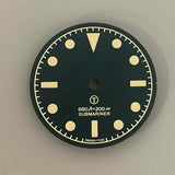 28.5mm Retro Watch Dial Green Luminous Suitable for NH35/8215/2836 Movement #XE5