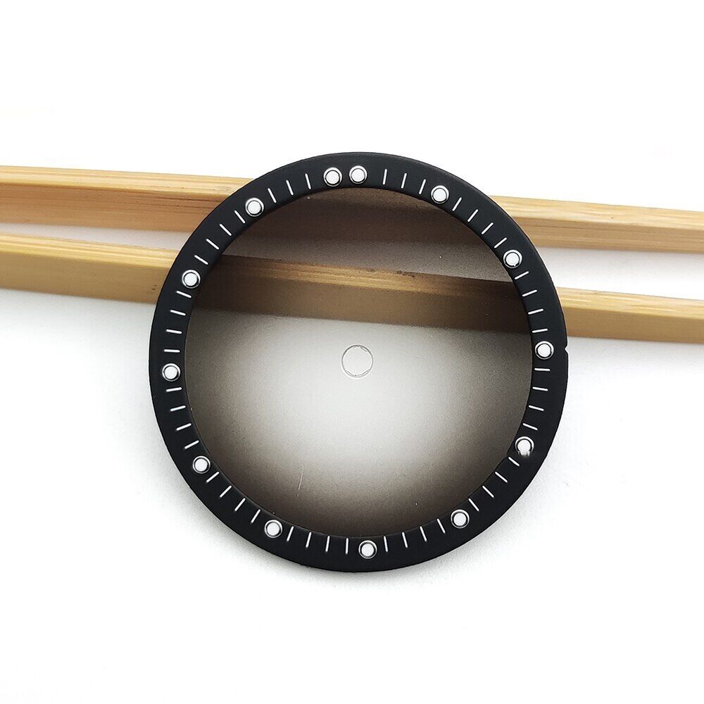 Green Luminous Transparent Watch Dial for NH34 NH35 NH36 NH37 NH38 NH39 Movement