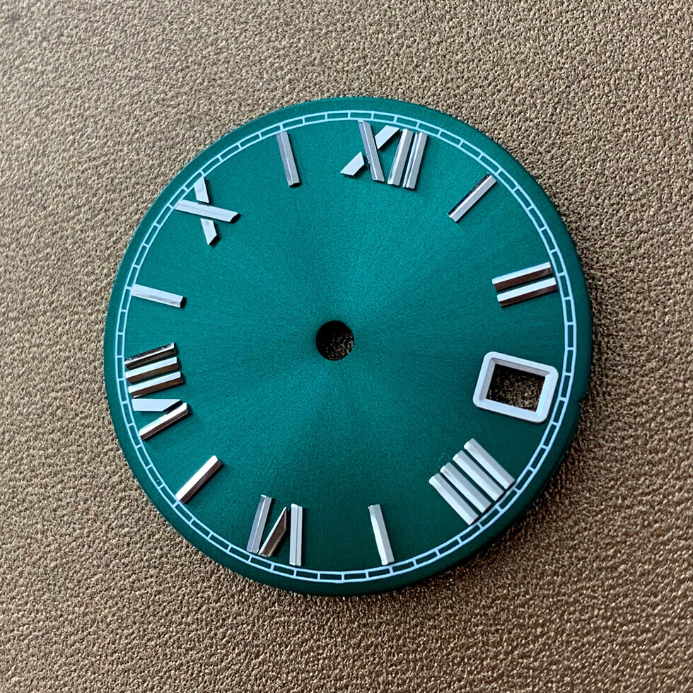 28,5 mm Uhrenzifferblatt, geeignet für NH35/NH36-Uhrwerk, Ersatz von Uhrenteilen #0319