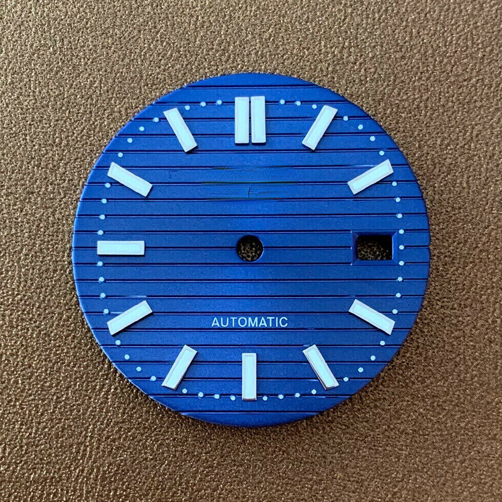 Cadran de montre lumineux de 30,5 mm, adapté au mouvement NH35, pièces de rechange