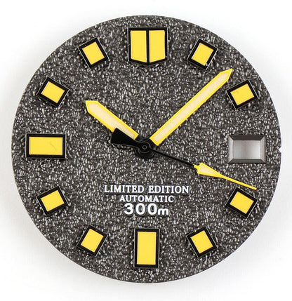Cadran de montre lumineux de 28,5 mm, adapté au mouvement NH35, pièces et aiguilles