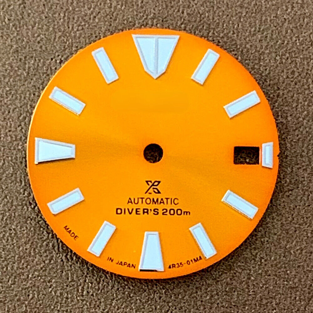 28.5mm Enamel  Watch Dial Luminous Suitable for NH35 NH36 Movement Watch Parts