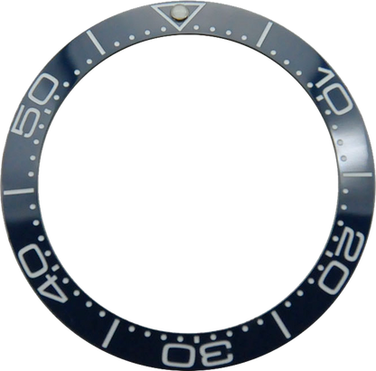 Anillo de bisel cerámico de 38mm para reloj, anillo insertable para bisel para caja de reloj GMT de 40mm