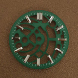 28.50mm Hollow Watch Dial NO Lume Suitable for NH35/NH36/NH70 Movement