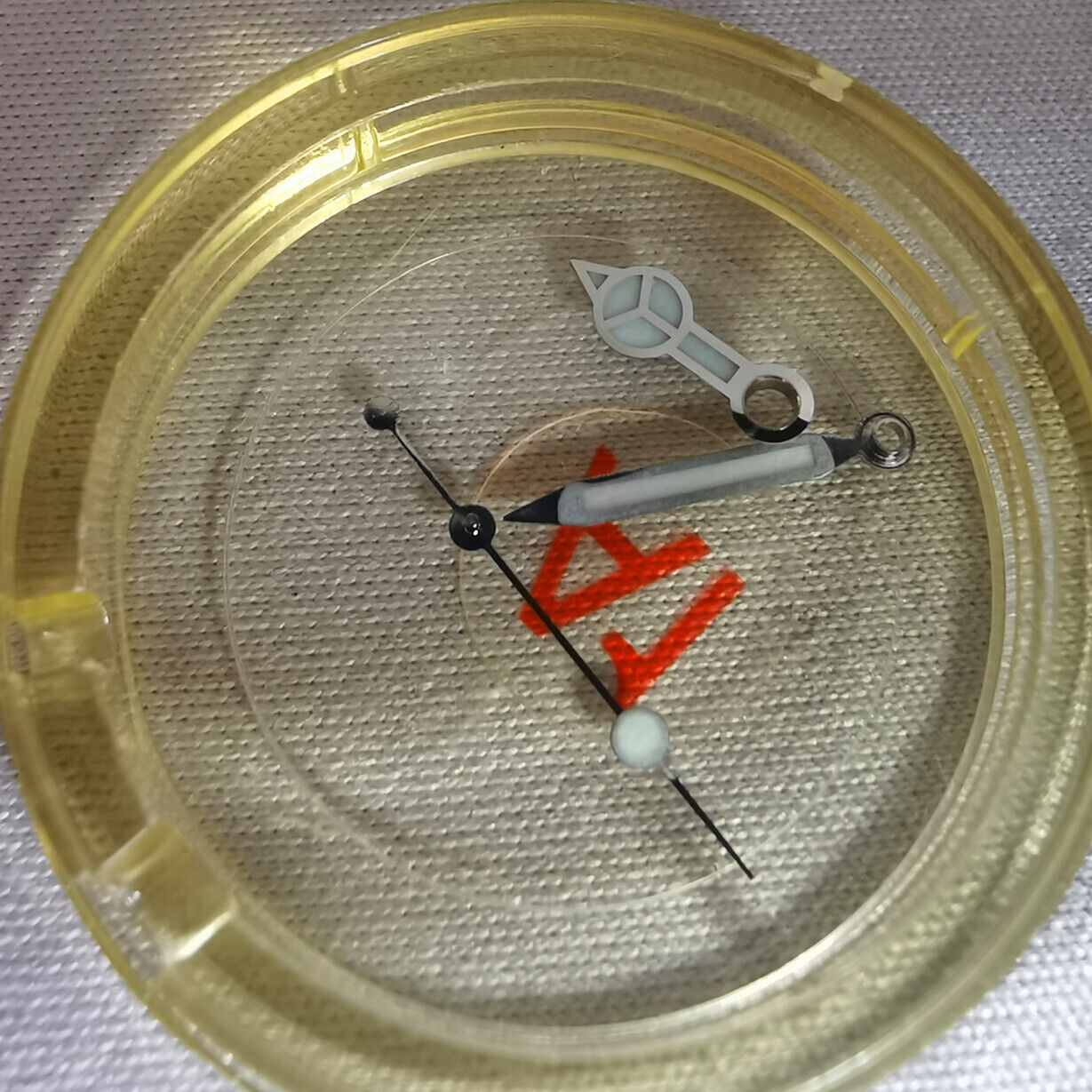 Cadran de montre bleu lumineux de 28,8 mm de haute qualité, adapté au mouvement NH35 NH36