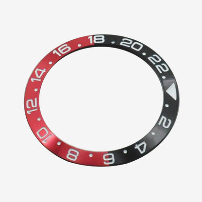 38mm Keramik Uhr Lünette Für GMT Herren Uhr Zubehör Uhr Reparatur Teil 