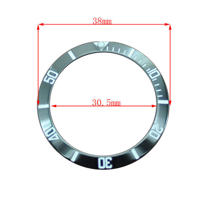 38mm Keramik Uhr Lünette Für GMT Herren Uhr Zubehör Uhr Reparatur Teil 