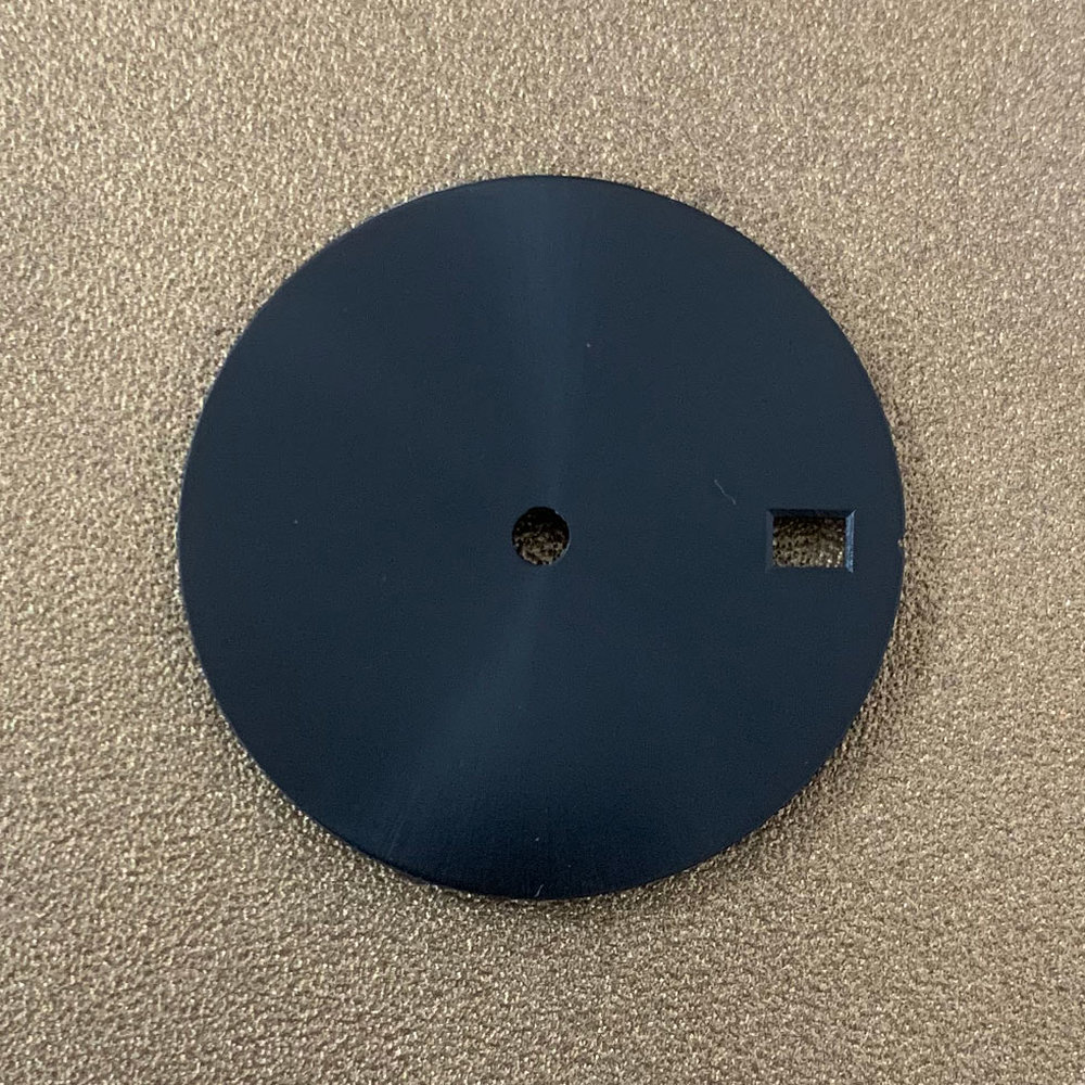 28,5 mm Zifferblatt glänzte für NH35 Uhrwerk Uhrenteile KEIN Kalender