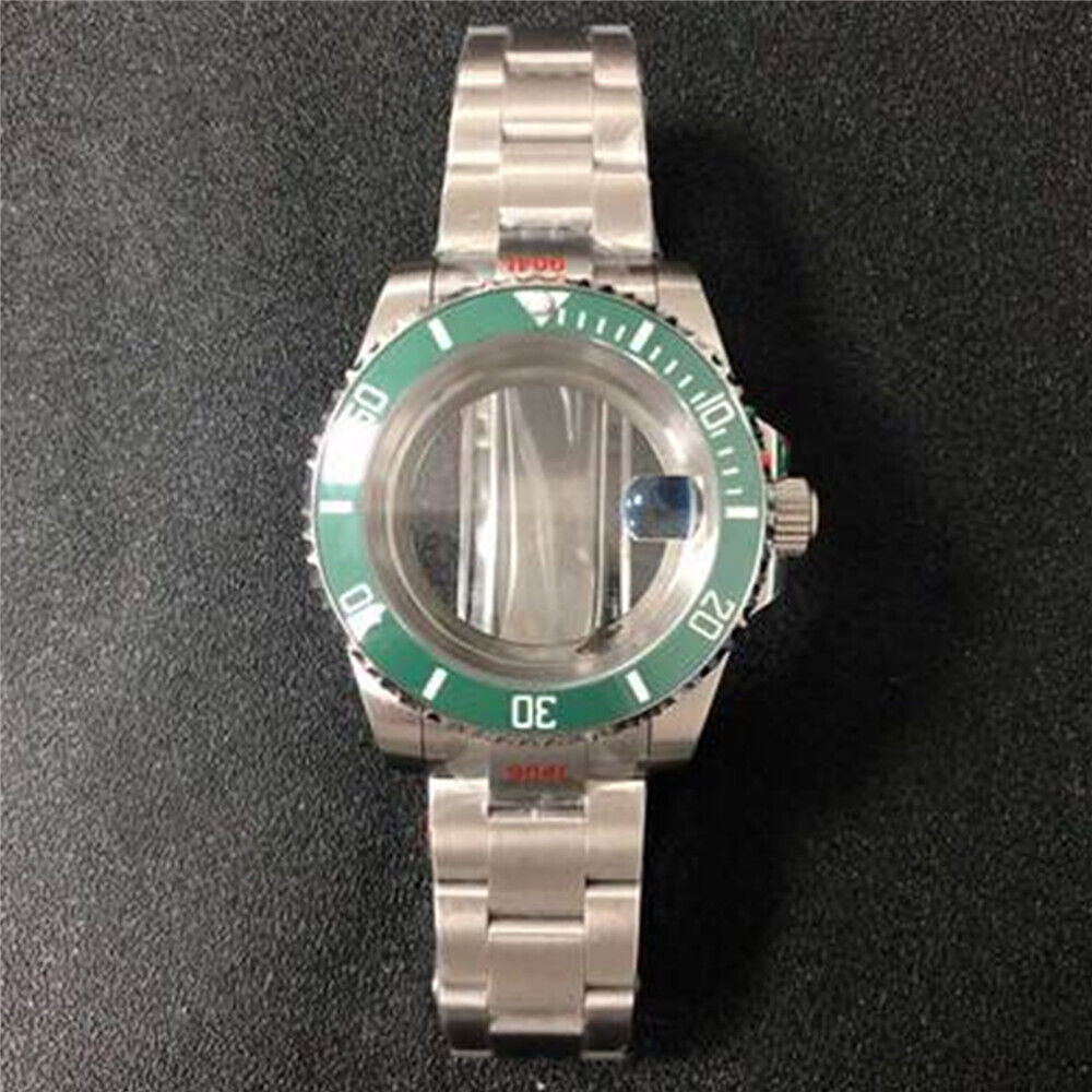 1. Transparent 40MM sapphire glass watch case and strap for NH35/NH36, available in 22 colors, brand included.  