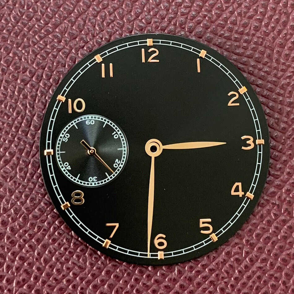 37 mm Zifferblatt, geeignet für 6497 Seagull 3600 Uhrwerk, Ersatz von Uhrenteilen
