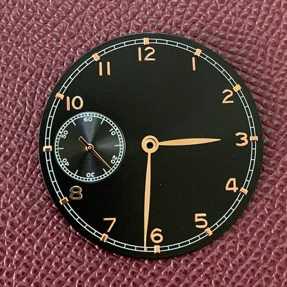 37 mm Zifferblatt, geeignet für 6497 Seagull 3600 Uhrwerk, Ersatz von Uhrenteilen