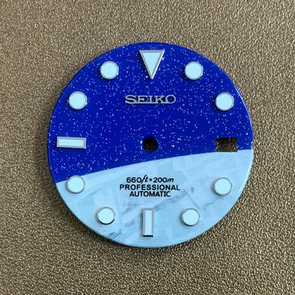 28.50mm Watch Dial Green Luminous Suitable for NH35/NH36 Movement Watch #0322