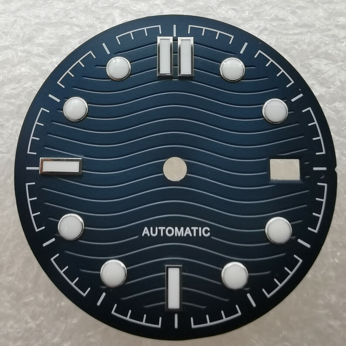 Brandneues 31-mm-Zifferblatt, grün leuchtend, passend für Omega NH35/NH36 #02