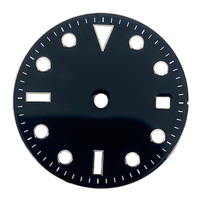 28.5MM watch dial, precise design compatible with 8215, 2813, 2836, 8200 movements for accurate timekeeping.