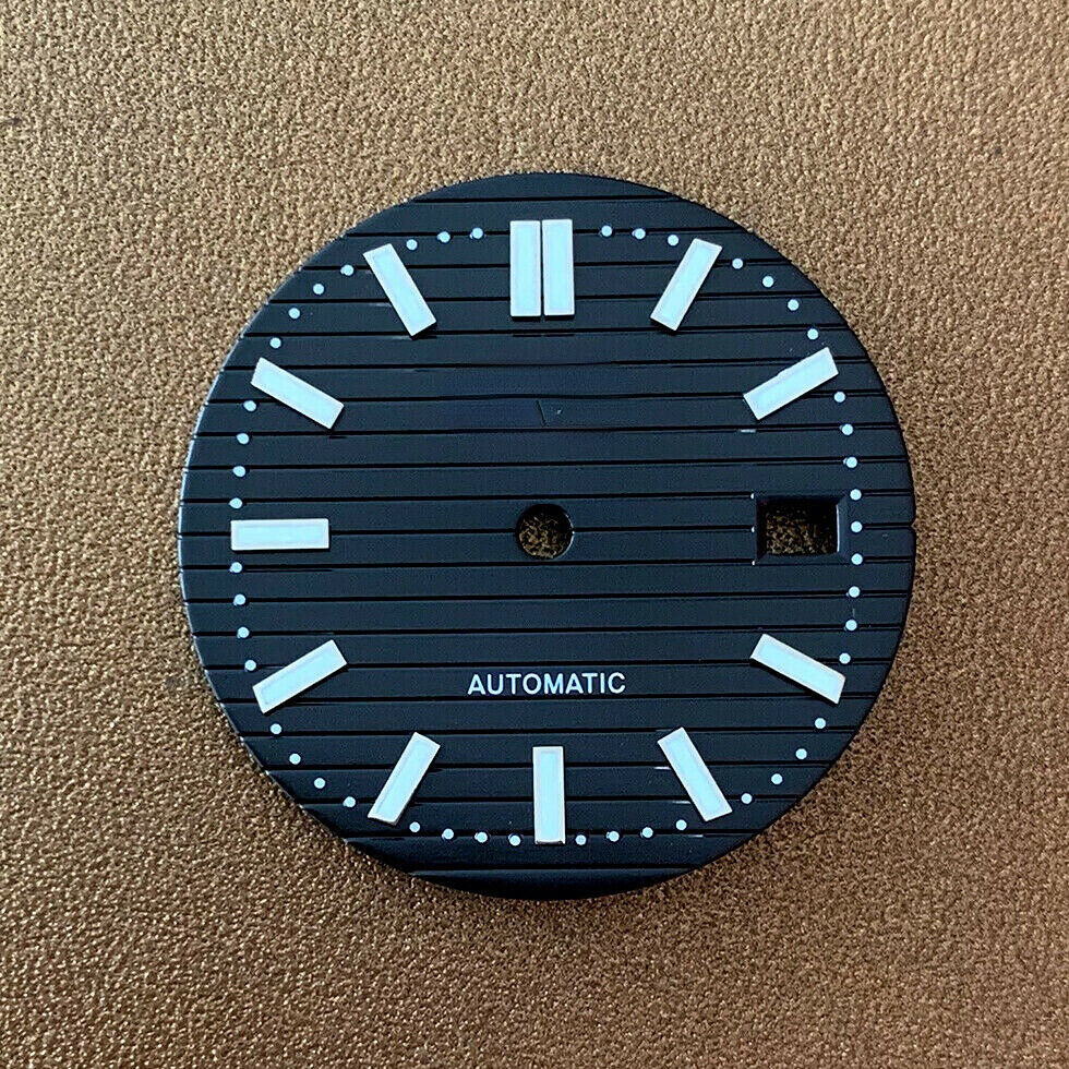 Cadran de montre lumineux de 30,5 mm, adapté au mouvement NH35, pièces de rechange