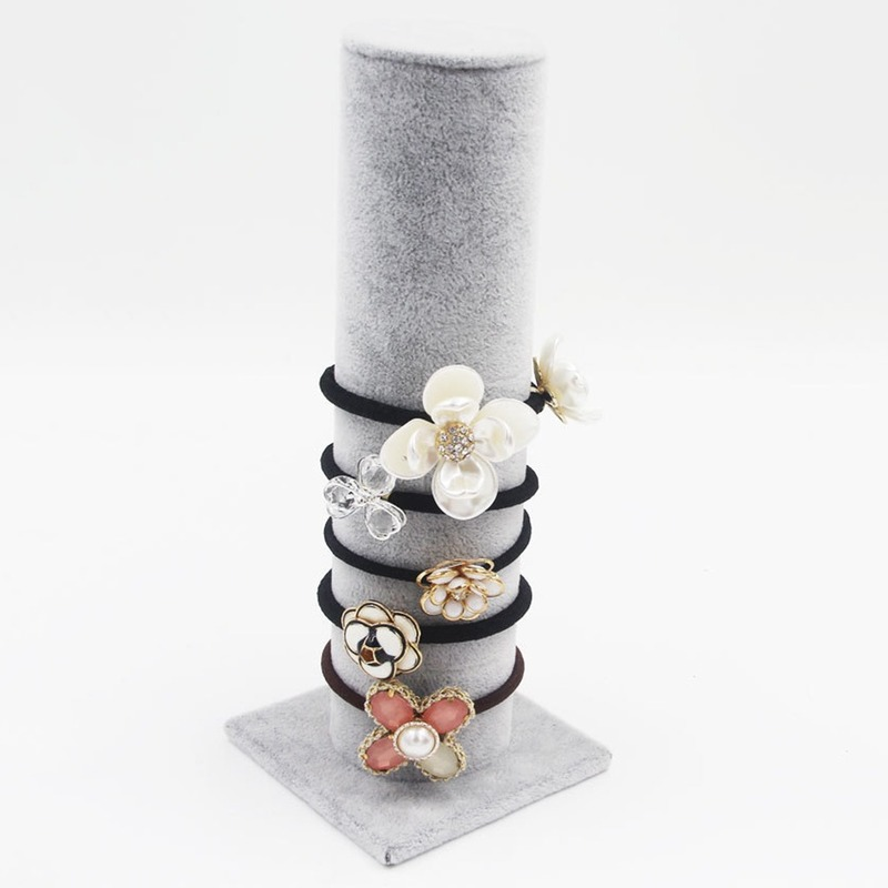 Vertical T-Bar Jewelry Stand for Bracelets and Hair Bands, sturdy organizer